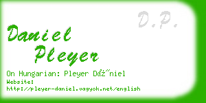 daniel pleyer business card